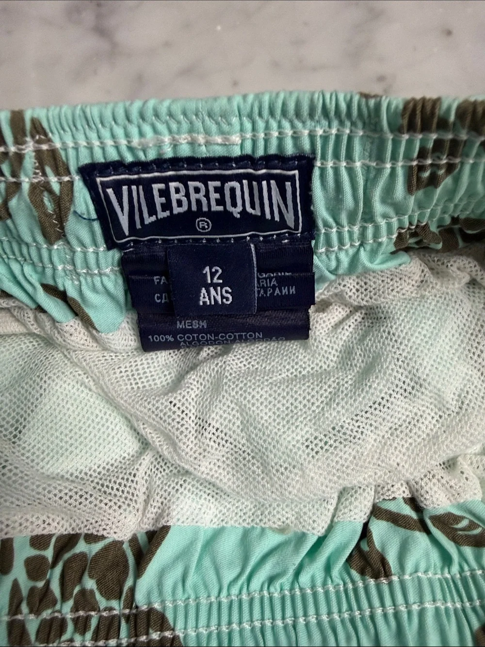 VILEBREQUIN swim shorts Size 12 años